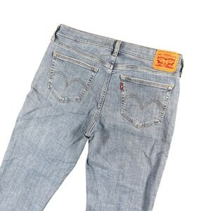 Levi's Boyfriend Jeans Light Wash Distressed Denim Casual Core Womens 30